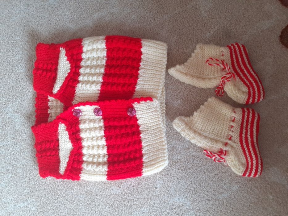 Ръчно плетени дрешки,нови