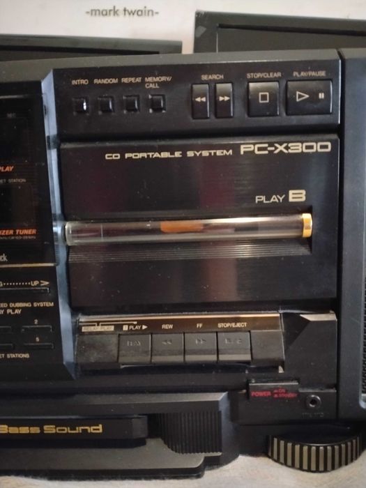 Combina jvc cd dublu casetofon radio