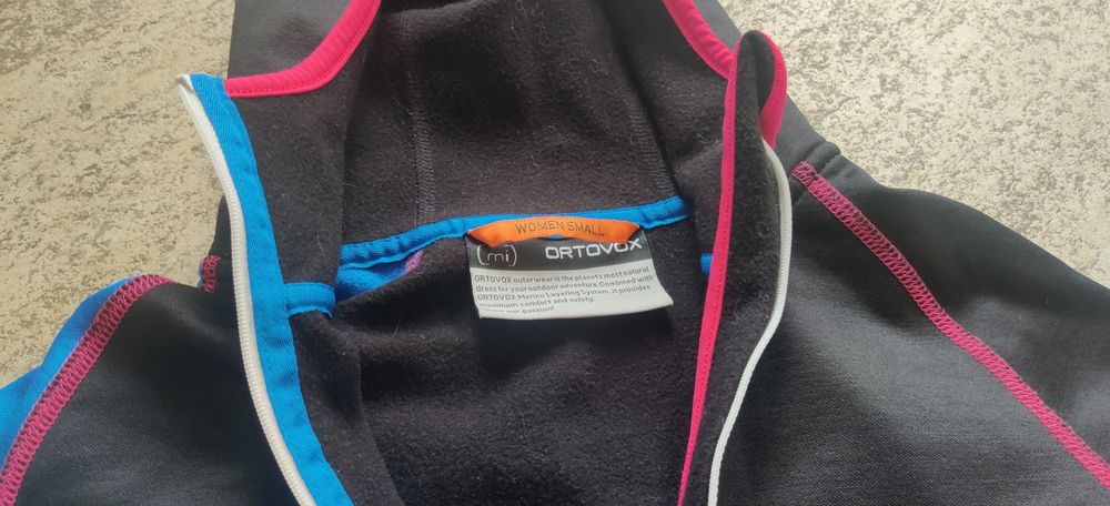 Hanorac original Ortovox Merino inside