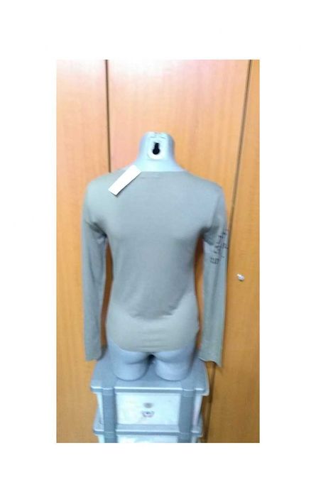 Bluza D'ess Army UK , kaki cu terminatie cruda/ maneci lungi NOUA