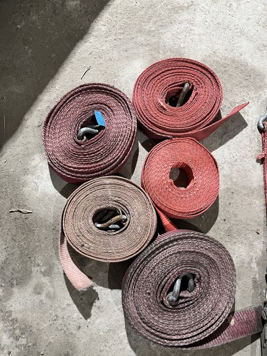 стяжные ремни.