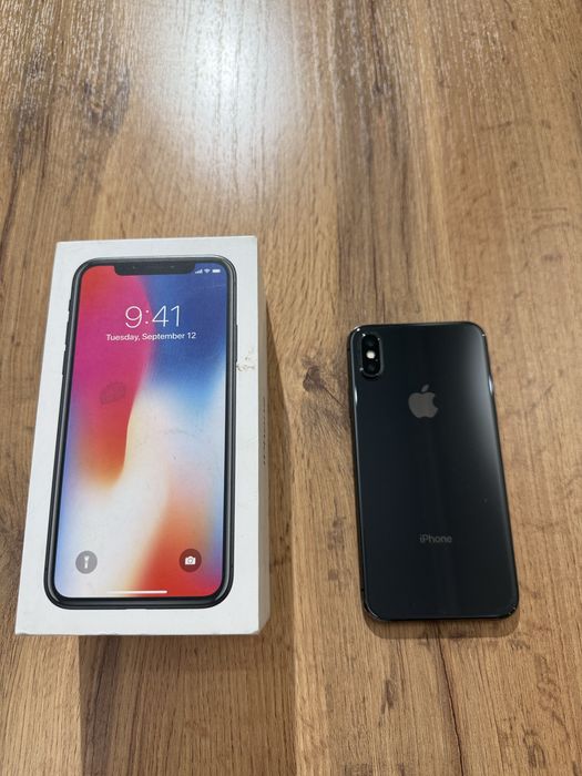Iphone X 64Gb Black в идеальном состоянии