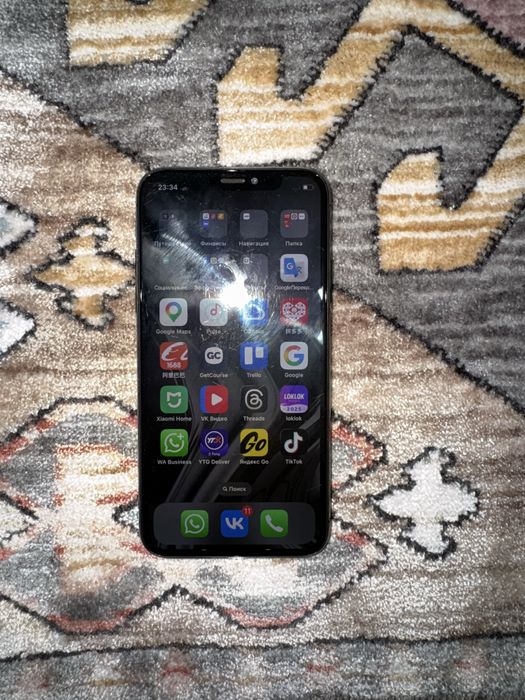 iphone x черный 256gb