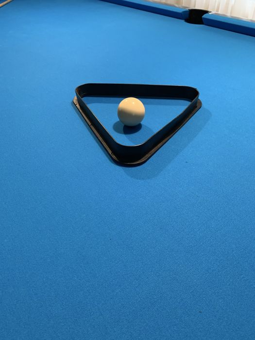 Triungh plastic biliard / bila alba