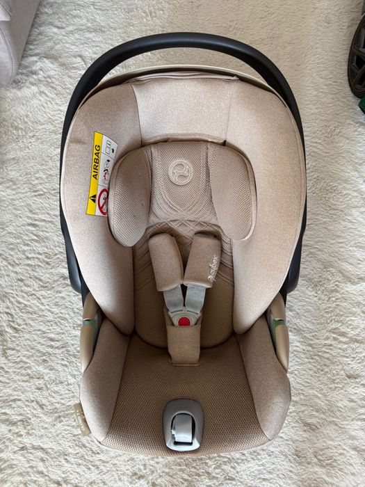Cărucior Cybex Balios S Lux Almond Beige 3 în 1