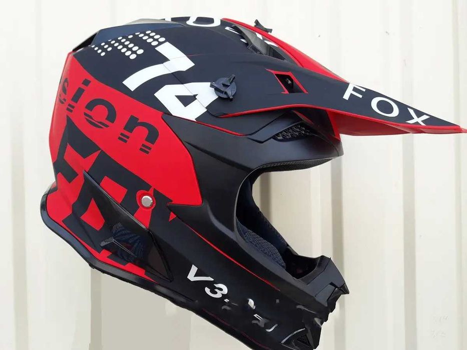 Каска мотокрос спускане колело мотор екстремно ATVOneal Fox Racing100%