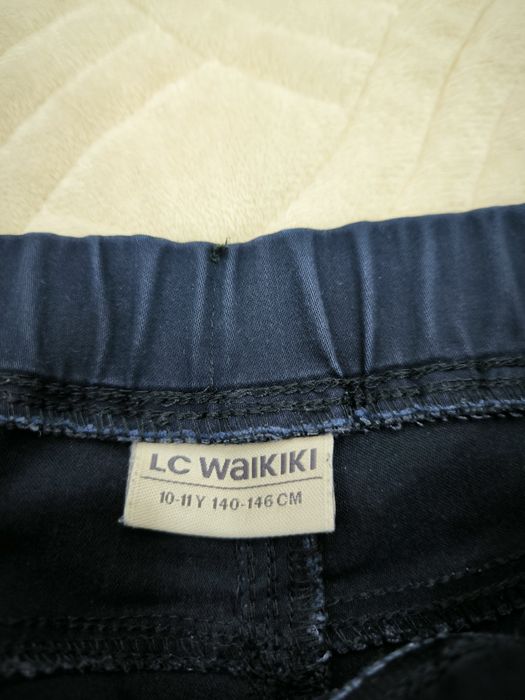 Брюки школьные синие на девочку