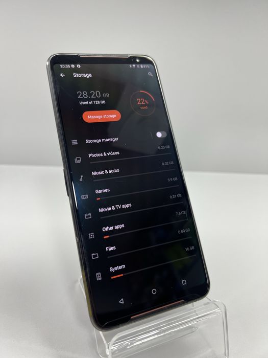 Asus Rogphone 2 128 GB Black jocuri