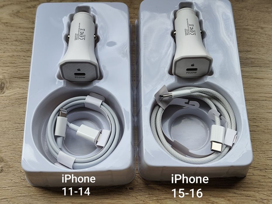 Incarcator auto Iphone 20w original pt seriile 11-16