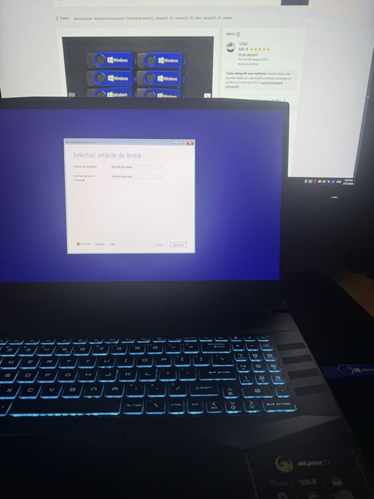 Stick USB Windows 10/11 +licenta permanenta sau Office 2016/2019/2021