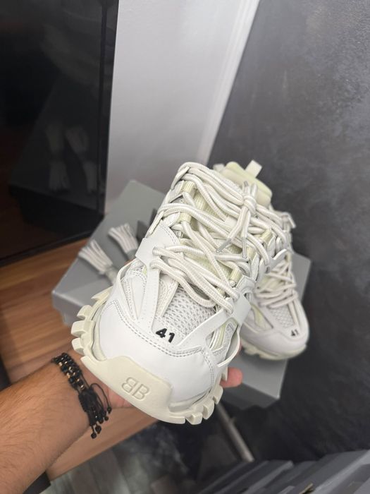 Balenciaga track alb adidasi