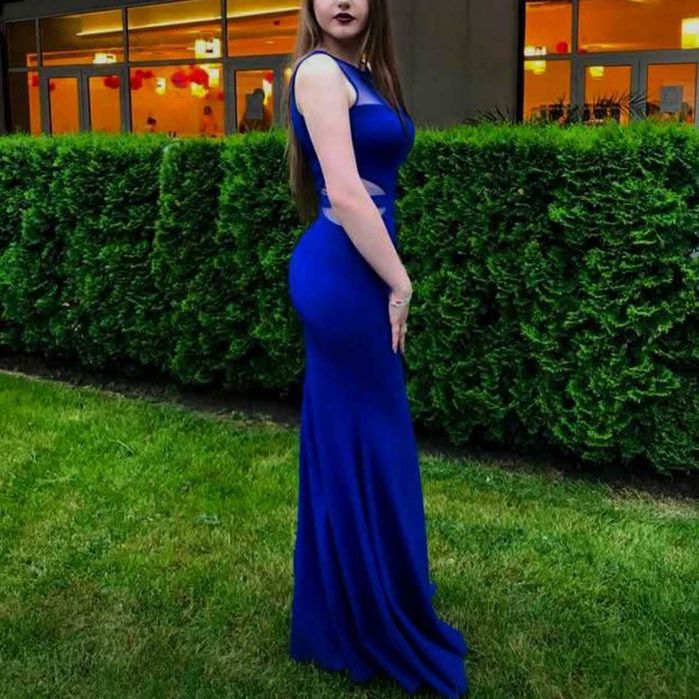 Rochie de seara albastra