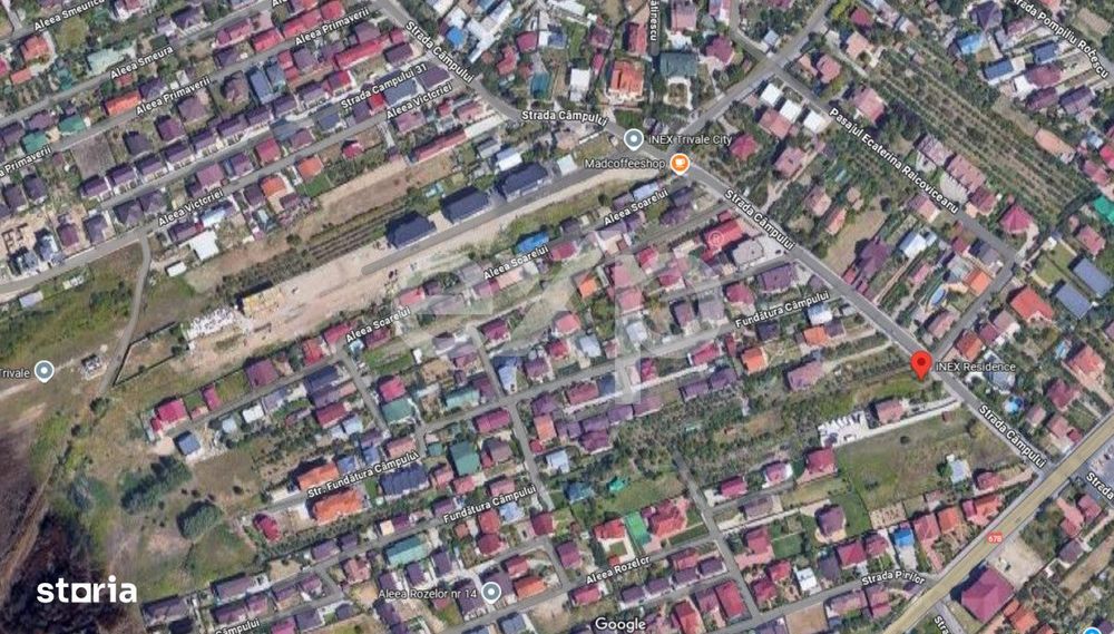 Teren strada Campului TRIVALE | 465 mp