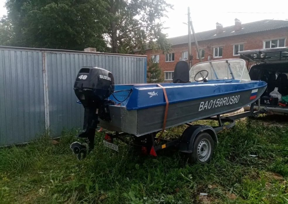 Продаётся катер Казанка 5м3 с мотором Suzuki 40