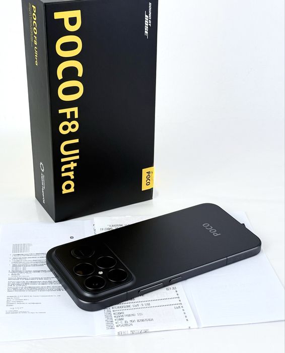 НОВ! Xiaomi Poco F8 Ultra 5G 512GB 16RAM Black 2г. Гаранция!