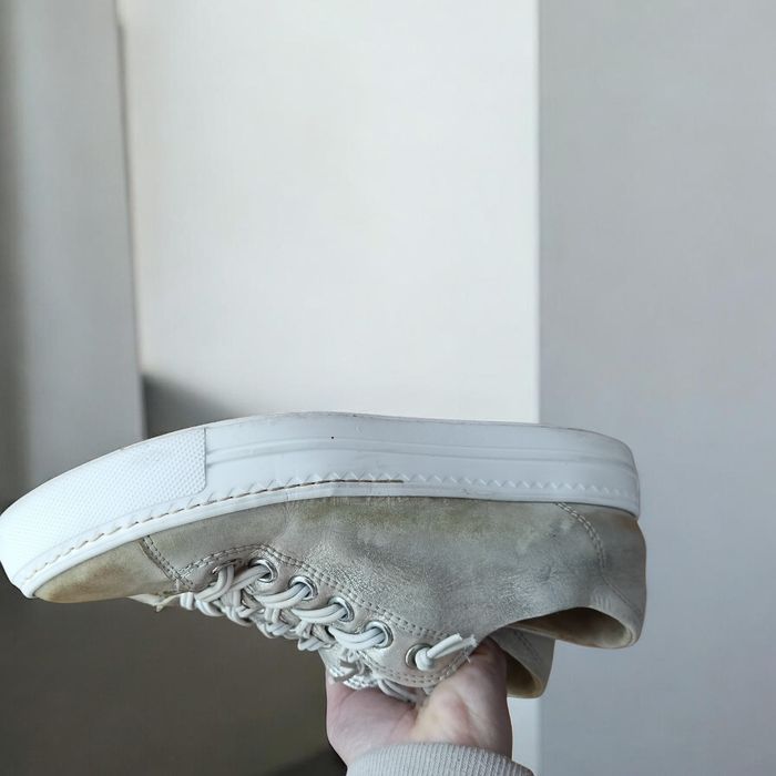 Tenisi Sneakers Paul Green Auriu-Argintii / Piele - Mărimea 38.5 (5.5