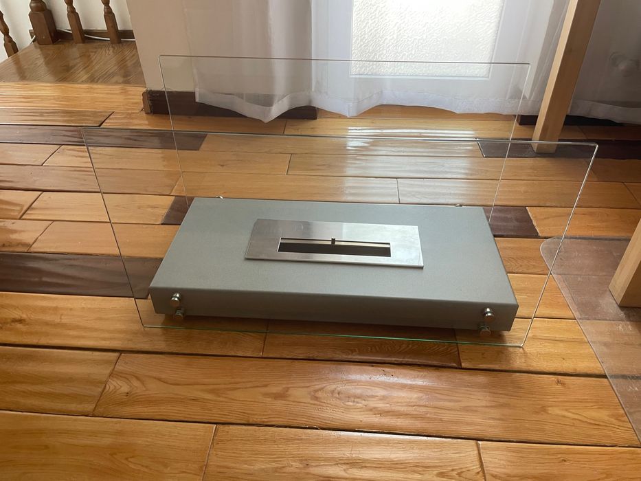 Биокамин Kratki Hotel напольный, стекло, 1.2 л