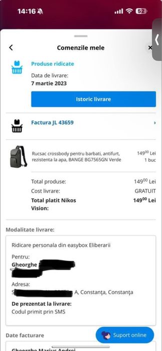 Rucsac/borseta barbati