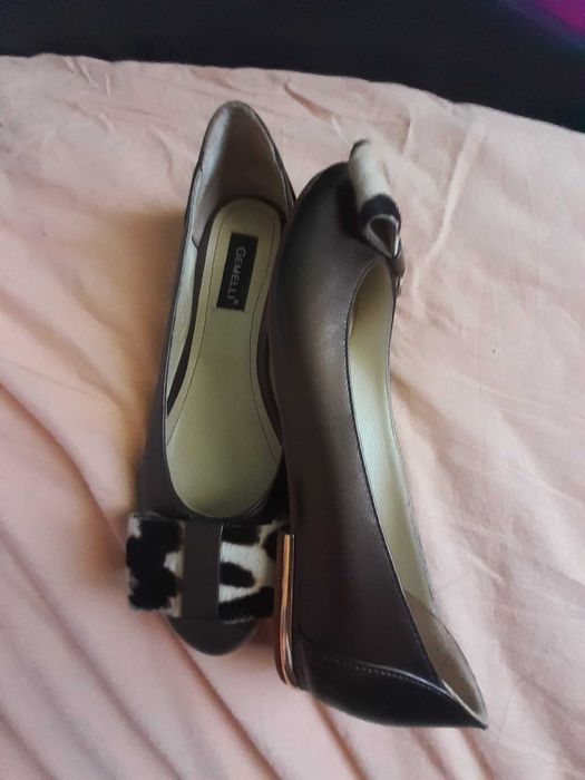 Pantofi din piele nr 36