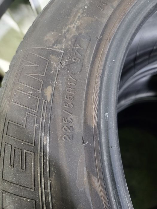 4 бр летни 225/55/17 Michelin