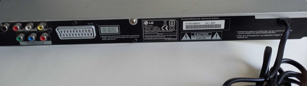 DVD player LG, DVX9900
