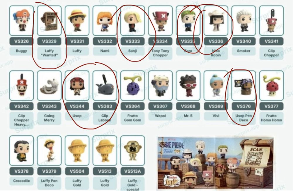 ванпис киндер джой kinderjoy one piece