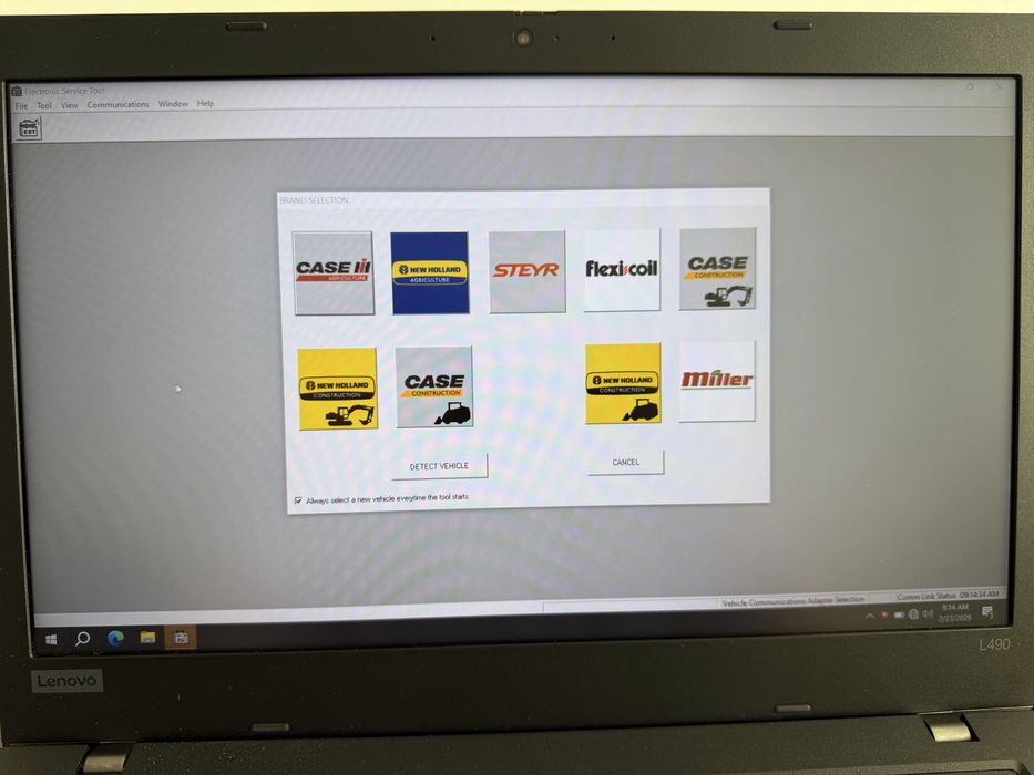 Tester/ DPA5/CNH EST 9.13 New Holland, Kobelco, CASE, Steyr, Flexicoil