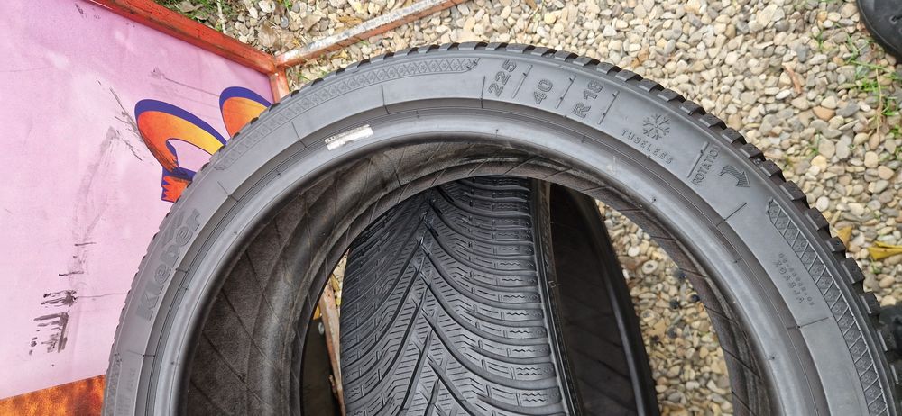 2 Anvelope impecabile Kleber 225 40 R18 M+S