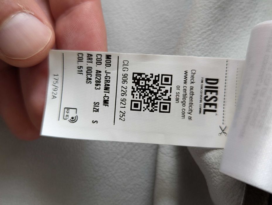 Geaca Diesel de piele naturala J-Grant-CMF