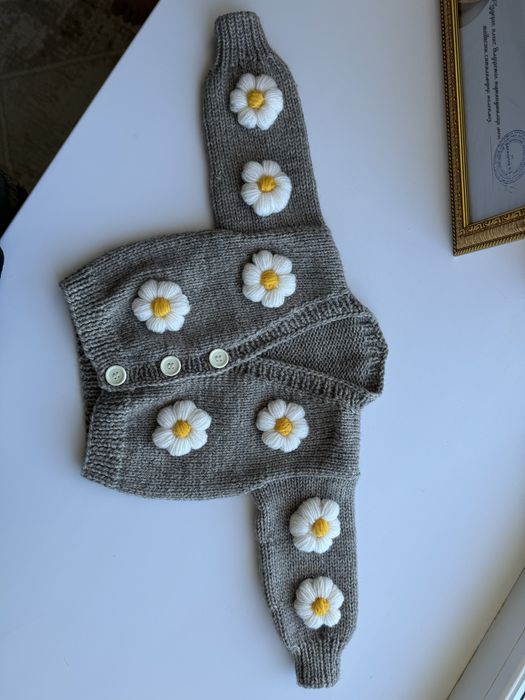 Кофта малышу теплая