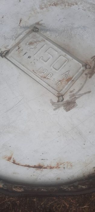 Бочка из нержавейки.