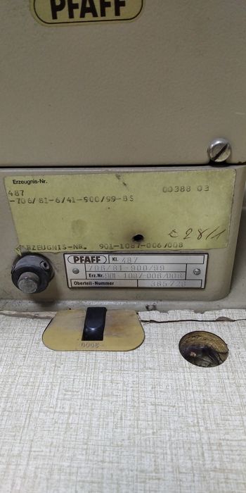 Швейная машина Pfaff 487