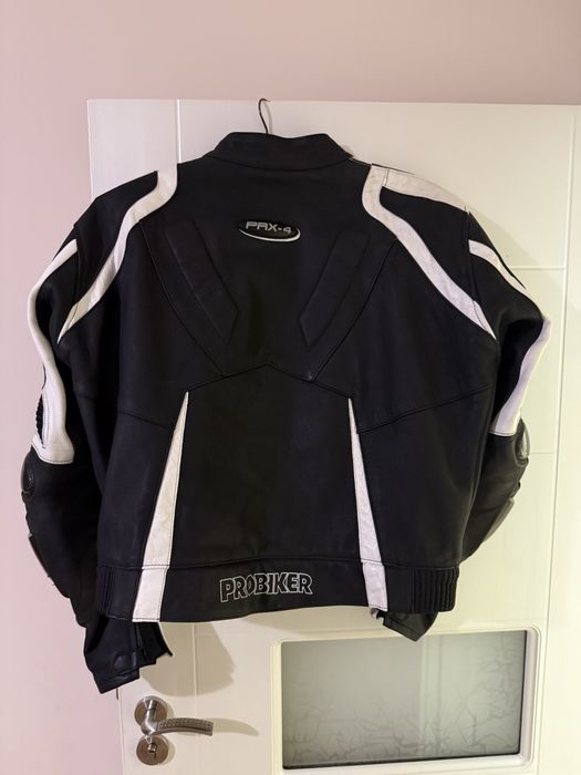 Мото екип PROBIKER – кожен комплект от 2 части размер 58