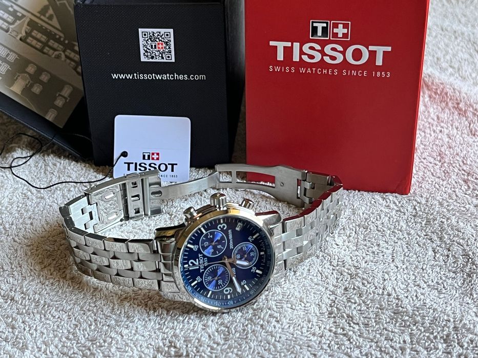 Tissot PRC 200 Blue Metal Chronograph T-Sport