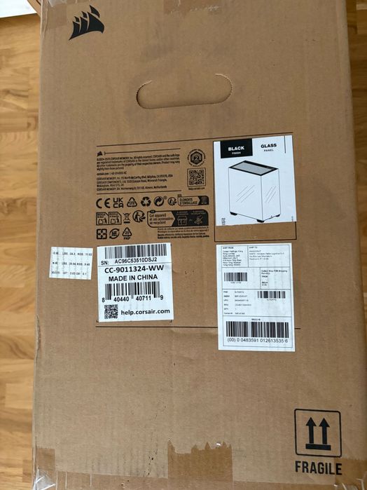 Carcasa Corsair 3500X black