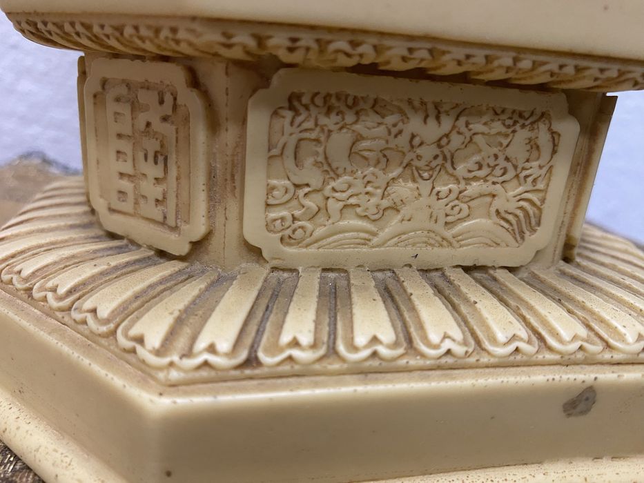 Големи китайски фигури Император и Императрица Qianlong 55 см 1930 г
