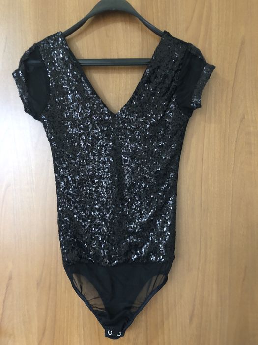 Официално боди с пайети