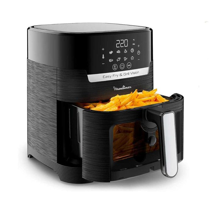Фритюрник с горещ въздух Moulinex Easy Fry & Grill Vision 4.2L (EZ5068)