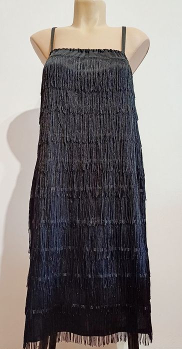 Costum Flapper negru damă