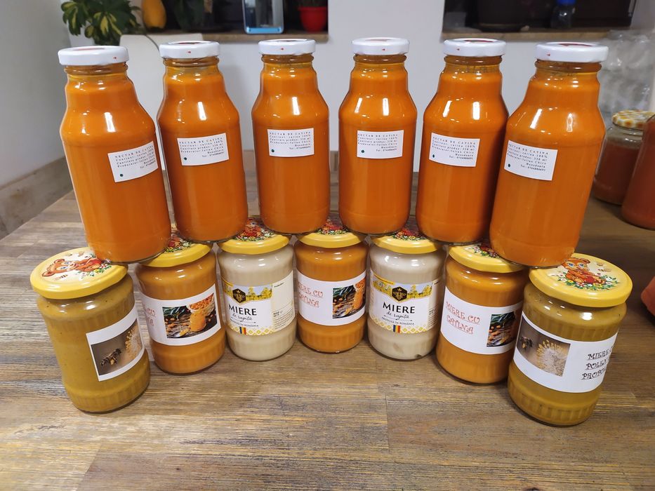 Sirop de cătină cu miere, ghimbir, propols, etc