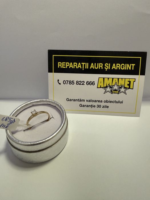 Inel de logodna cu piatra (vl) star amanet