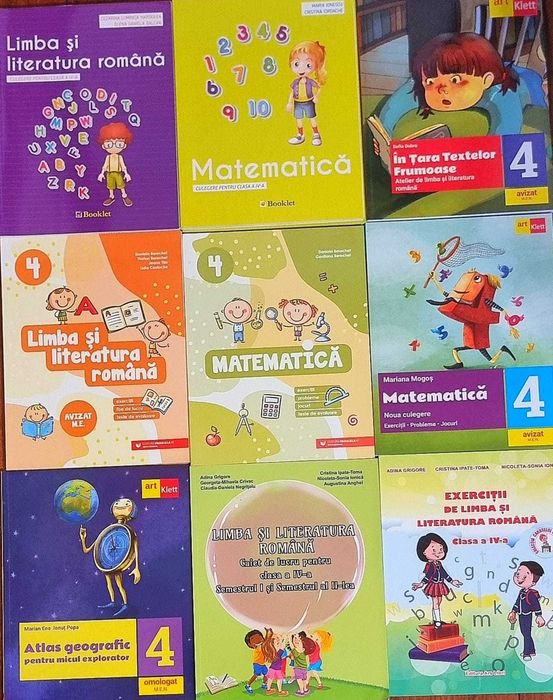 Auxiliare noi pentru Clasa a-3-a si Clasa a-4-a