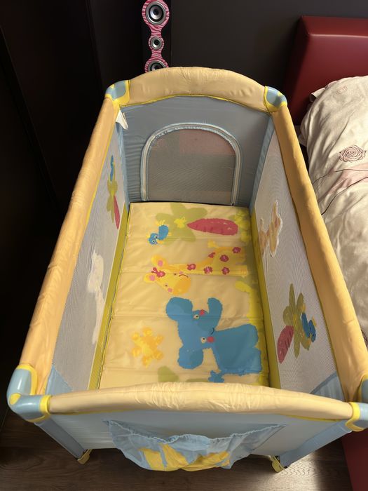 Сгъваема детска кошара за спане