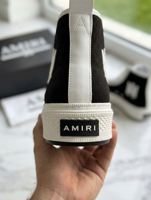 Adidasi AMIRI Court High Top - Full Box - PREMIUM