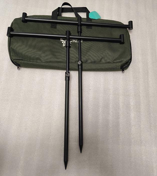 SET 2 BUZZ BARI FEEDER 50cm 3 posturi si 2 picheti reglabili+geanta