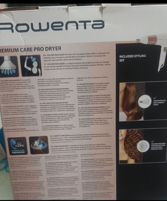 Uscător Rowenta  CV7461F0