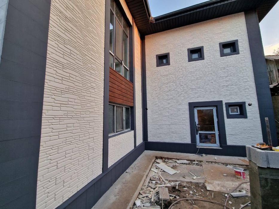 Фасадные термопанели Декор Бетон