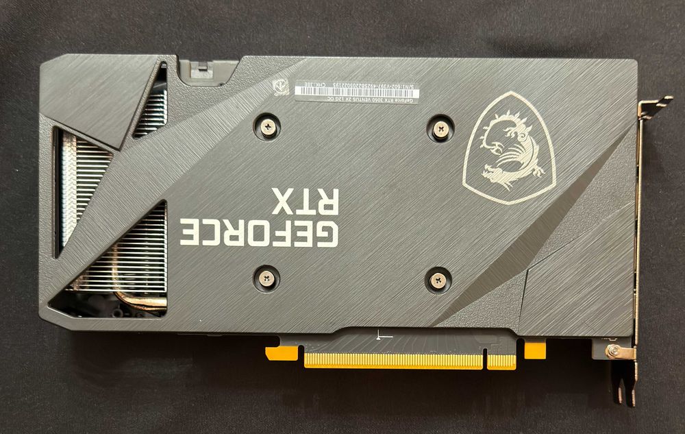 ТОП състояние Видео карта GPU MSI RTX 3060 VENTUS 2X 12G OC 12GB GDDR6