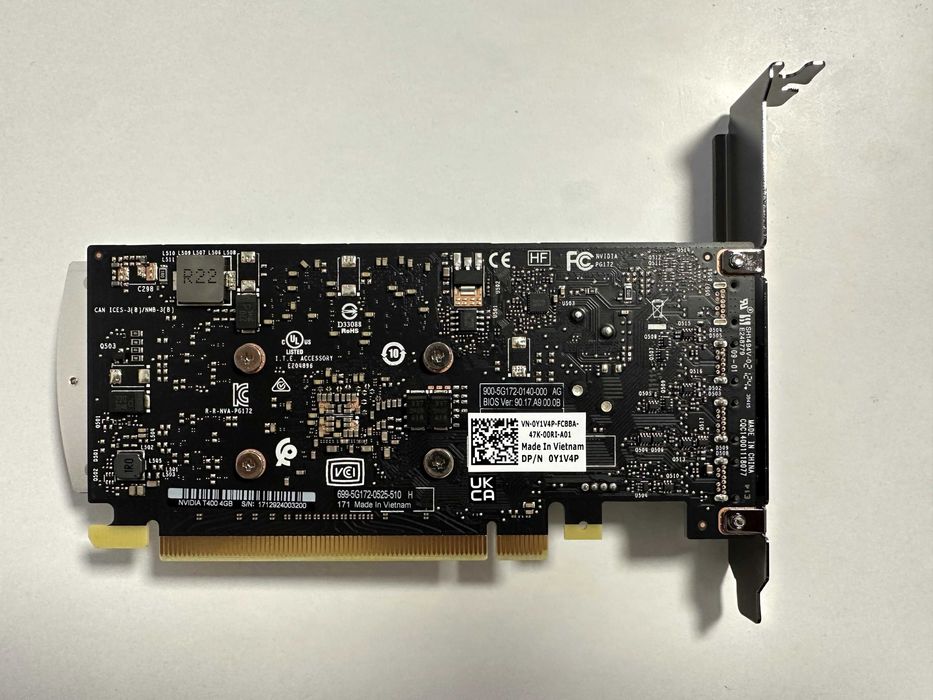 Placa video Dell Y1V4P NVIDIA T400 4 GB GDDR6 64-bit