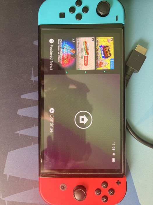 Nintendo swicth oled cu multe accesori si jocuri incluse